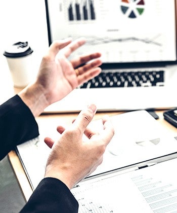 hands at work