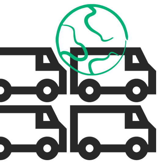 Verminderen CO2-uitstoot bij transport