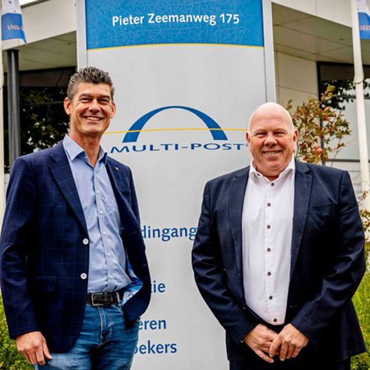 Erik Wolthuis en Paul van Driel (van links naar rechts)