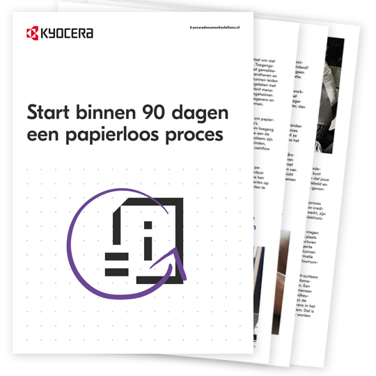 Stappenplan voor het maken van een papierloos proces