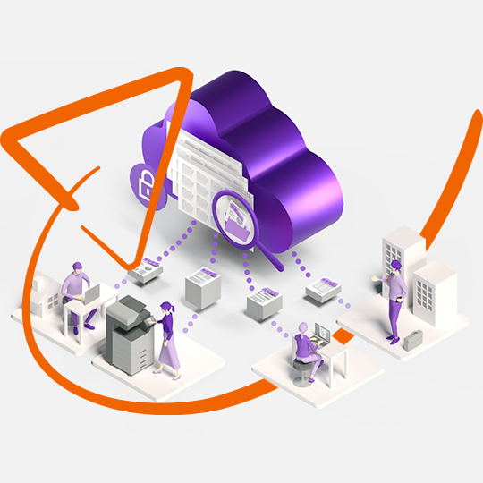 Medewerkers werken in de cloud