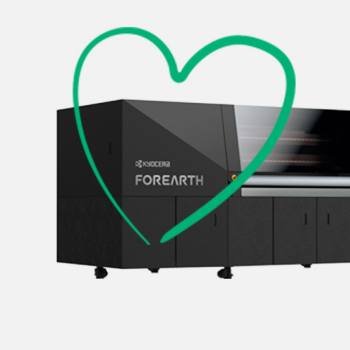 Een inkjetoplossing voor milieuvriendelijke textieldrukken