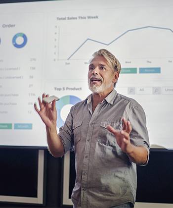 Man vertelt over betrouwbaarheid