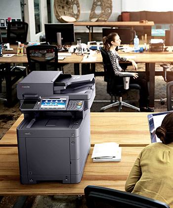A3- en A4-printers voor alle behoeften Kyocera printer in office