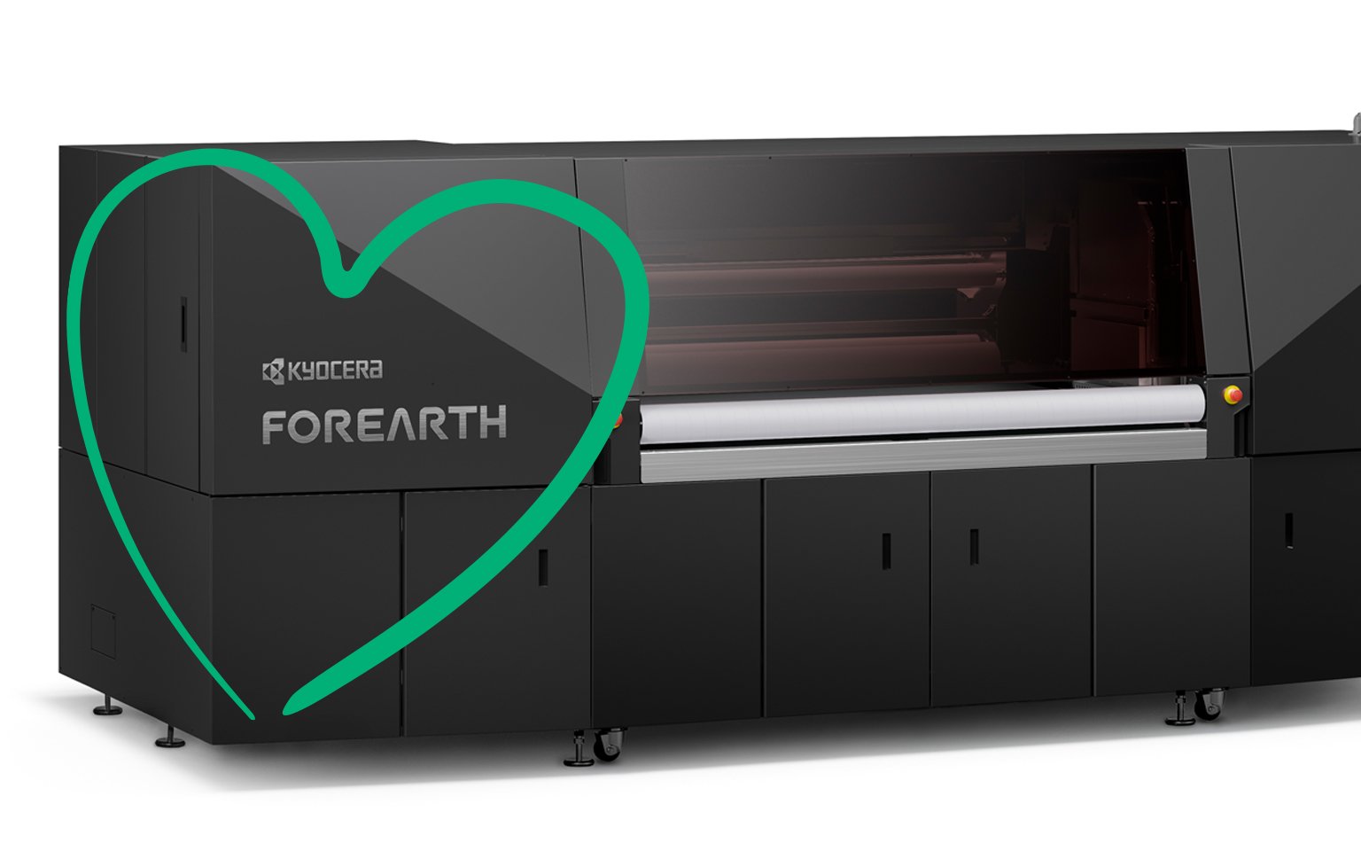 Onze inkjetoplossing voor milieuvriendelijke textieldruk FOREARTH