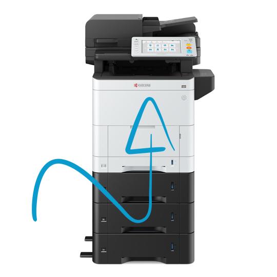 Altijd veilig afdrukken productie printer