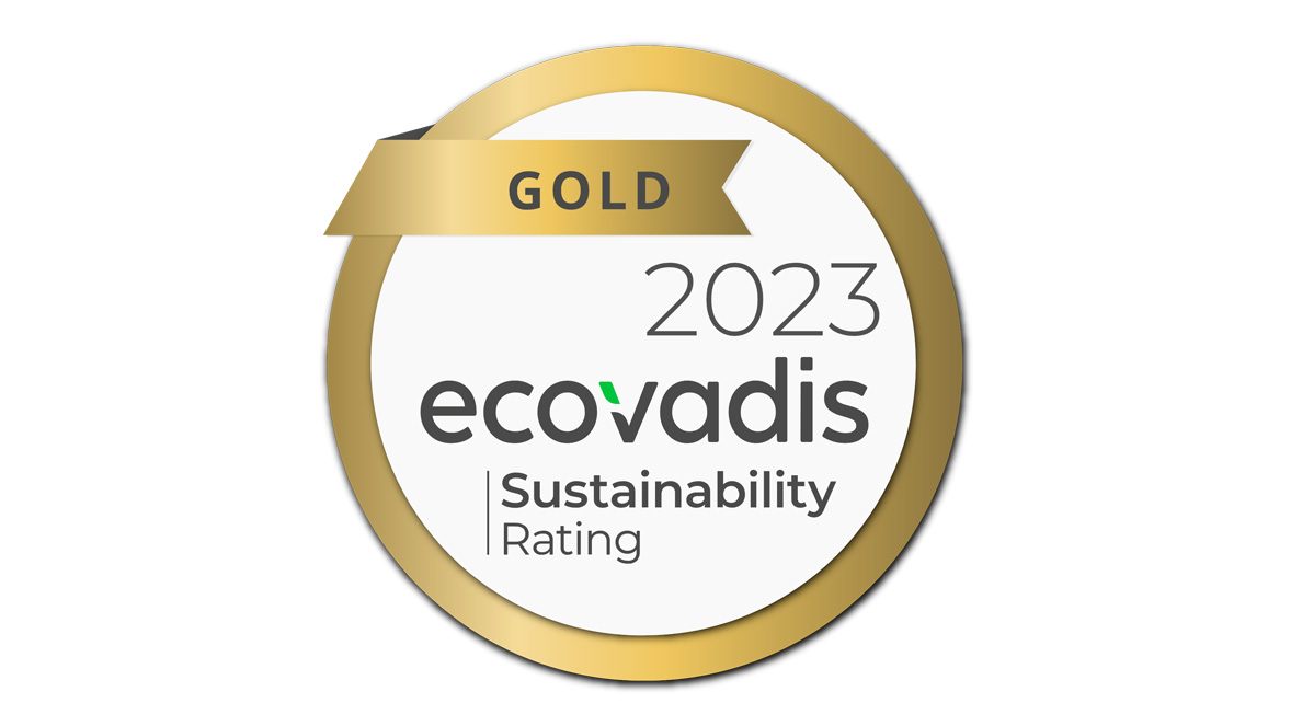 Ecovadis Gold Metal 2023 Ecovadis Gold Metal 2023