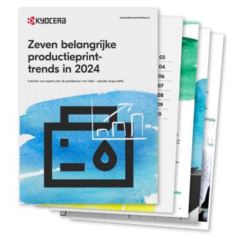 Ebook: zeven belangrijke productieprint-trends in 2024