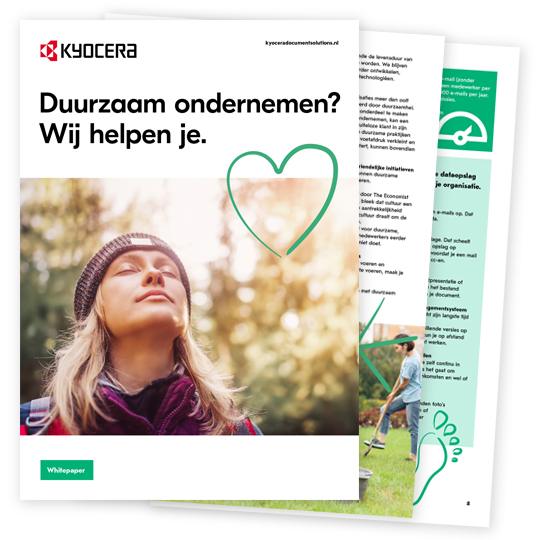 Whitepaper duurzaam ondernemen Whitepaper duurzaam ondernemen