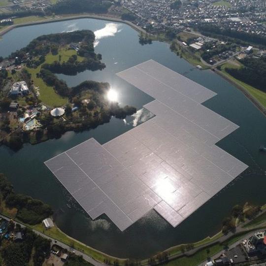 Hernieuwbare energie Yamakura Dam in Japan